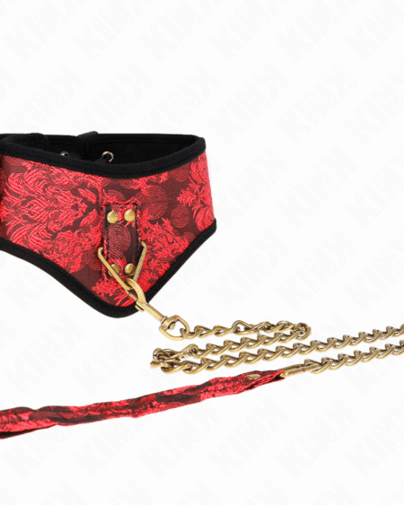 KINK - SCANDAL MODELL HALSKETTE MIT SPITZENBAND 75 CM 44 X 10 CM