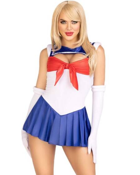 LEG AVENUE - KOSTÜM SEXY MATROSE MEHRFARBIG M