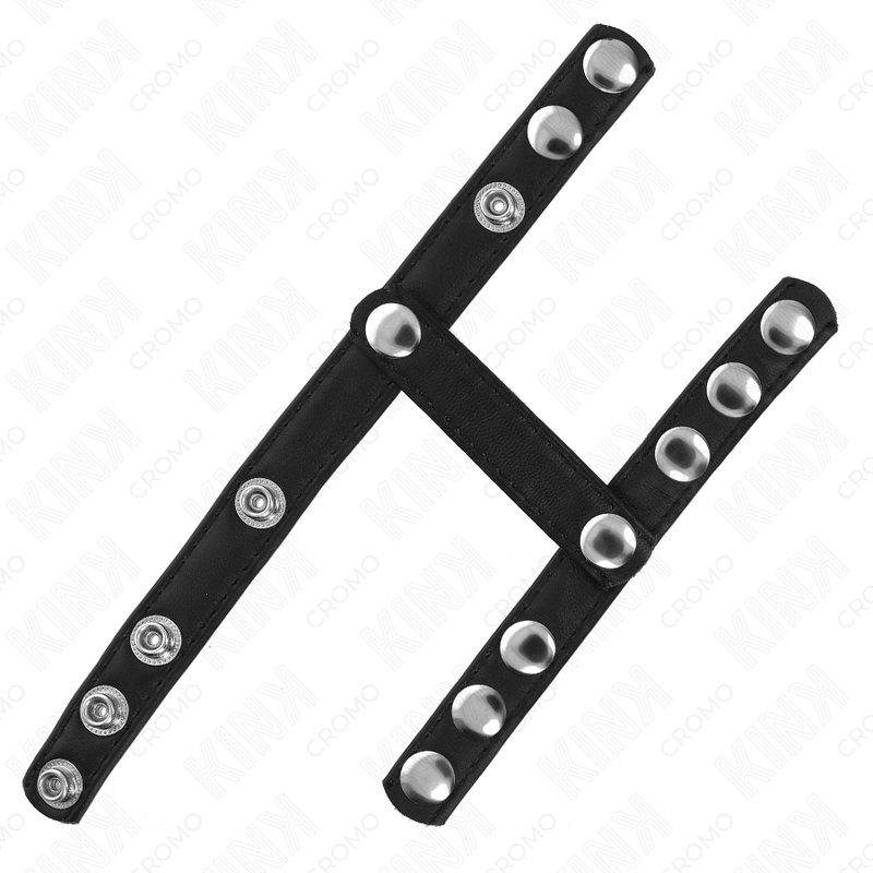 KINK - PENISRING MIT 3 VERSTELLBAREN BALLSPLITTERRIEMEN – Bild 4