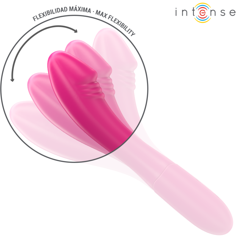 INTENSE - BELINDA VIBRATOR 19 CM FLEXIBEL 10 VIBRATIONEN ROSA – Bild 4