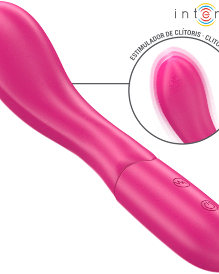 INTENSE - LISETTE VIBRATOR 19 CM FLEXIBEL 10 VIBRATIONEN ROSA