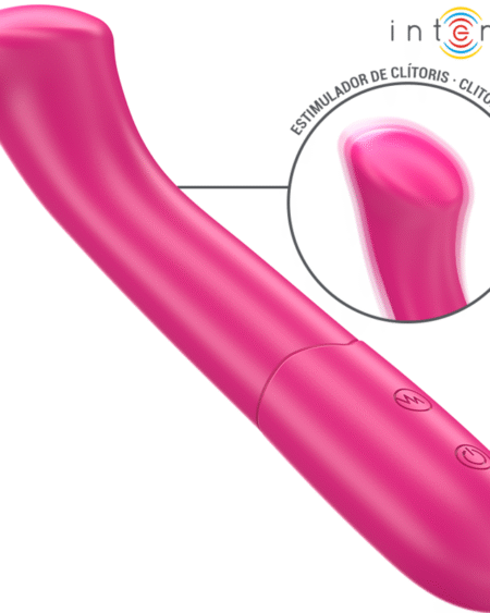 INTENSE - PATY VIBRATOR 19 CM FLEXIBEL 10 VIBRATIONEN MODELL 2 ROSA