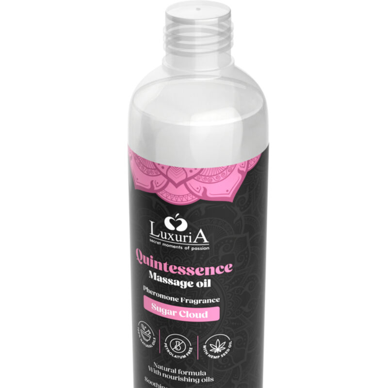INTIMATELINE LUXURIA - MASSAGEÖL ZUCKERWOLKE 150 ML – Bild 2
