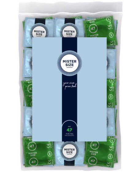 MISTER SIZE - KONDOMGRÖSSE XS 47 MM (100 EINHEITEN)