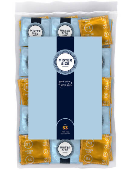 MISTER SIZE - KONDOMGRÖSSE M 53 MM (100 EINHEITEN)