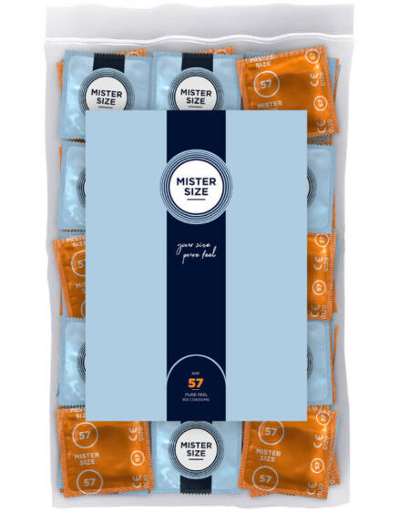 MISTER SIZE - KONDOMGRÖSSE L 57 MM (100 EINHEITEN)