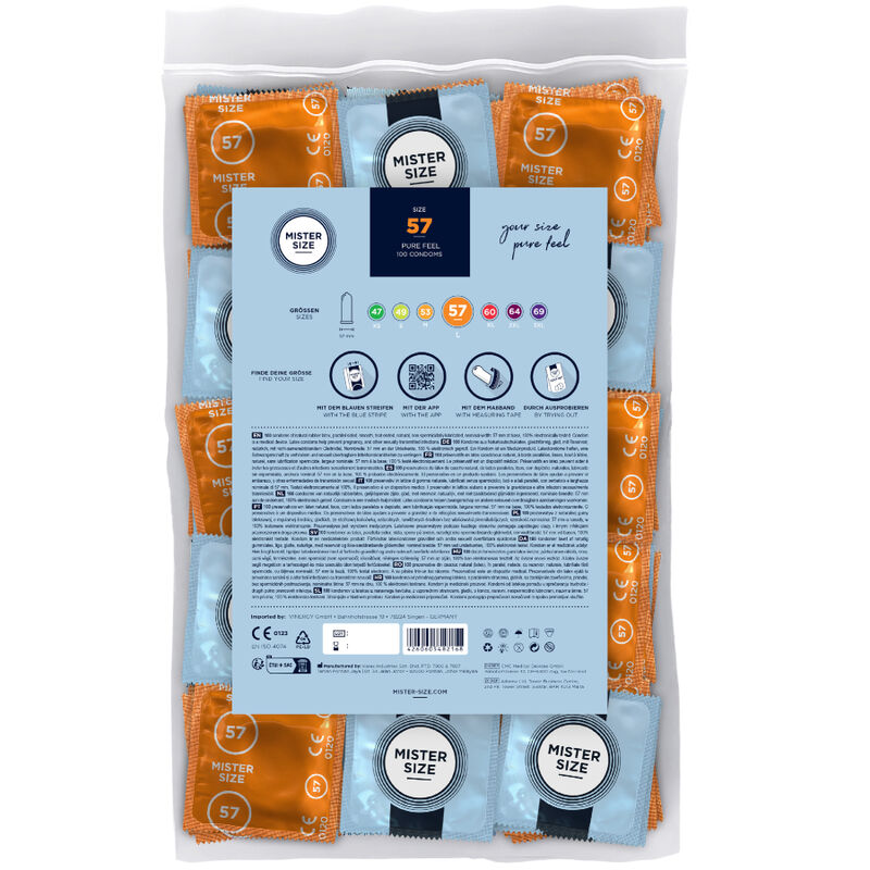 MISTER SIZE - KONDOMGRÖSSE L 57 MM (100 EINHEITEN) – Bild 2