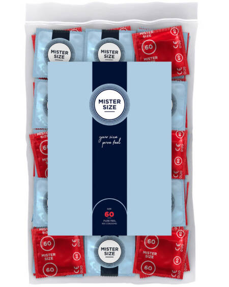 MISTER SIZE - KONDOMGRÖSSE XL 60 MM (100 EINHEITEN)
