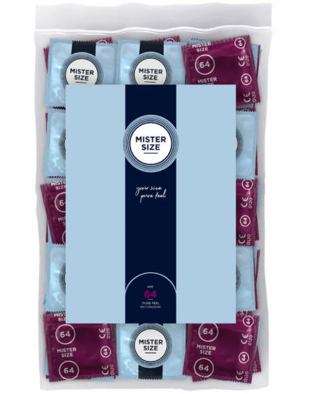 MISTER SIZE - KONDOME GRÖSSE XXL 64 MM (100 EINHEITEN)