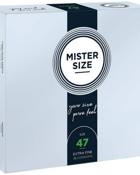 MISTER SIZE - KONDOME GRÖSSE XS 47 MM (36 EINHEITEN)