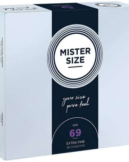 MISTER SIZE - KONDOME GRÖSSE XXXL 69 MM (36 EINHEITEN)