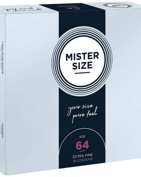 MISTER SIZE - KONDOME GRÖSSE XXL 64 MM (36 EINHEITEN)