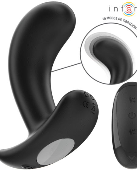 INTENSE - CHANDLER ANAL PLUG 10 VIBRATIONEN SCHWARZ FERNBEDIENUNG