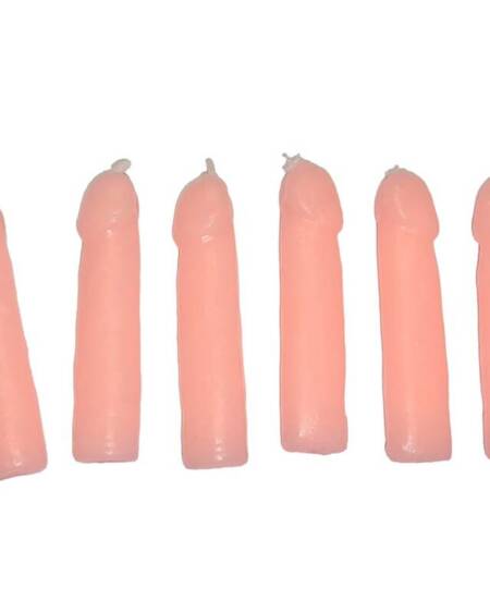 DIABLO PICANTE – 6 KERZEN IN FLEISCHPENISFORM