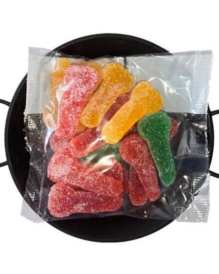 DIABLO PICANTE - KAUBARE ZUCKERBONBONS IN PENISFORM IN VERSCHIEDENEN GESCHMACKSRICHTUNGEN