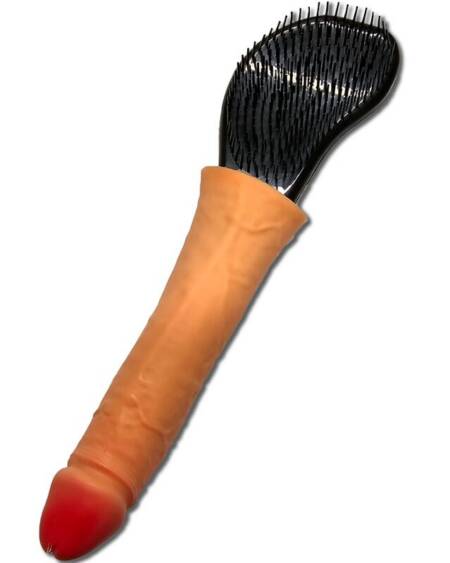 DIABLO PICANTE - HAARBÜRSTE MIT PENIS AN DER SPITZE