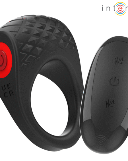 INTENSE - CLOVER VIBRATOR PENISRING 10 VIBRATIONEN SCHWARZ