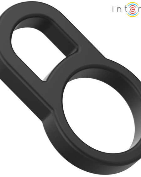 INTENSE - BOBBY DOPPELTER SILIKON-PENISRING SCHWARZ