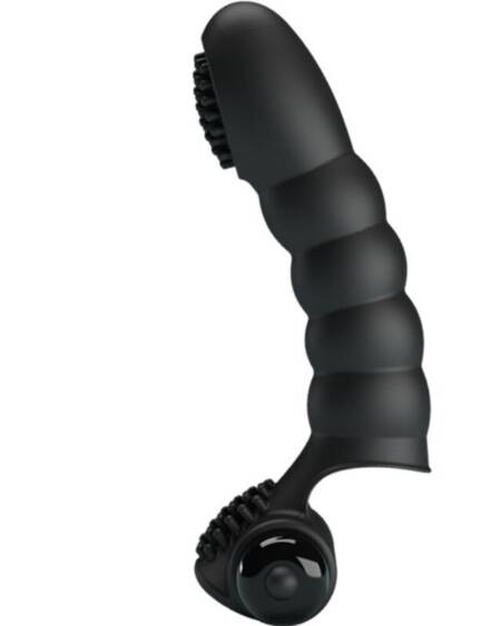 PRETTY LOVE - ALEXANDER FINGERVIBRATOR 10 VIBRATIONEN SCHWARZ