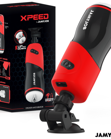 JAMYJOB - XPEED AUTOMATISCHER VAGINA-MASTURBATOR, 5 STOSSMODI UND SOUNDEFFEKT
