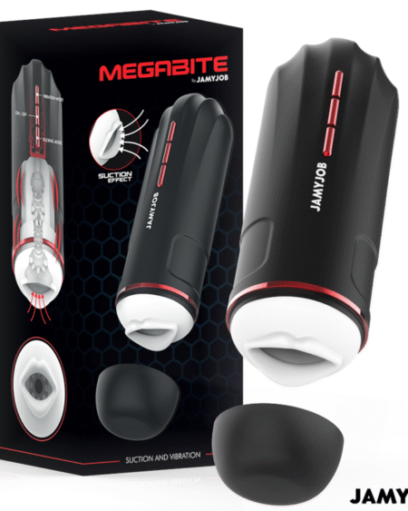 JAMYJOB - MEGABITE AUTOMATISCHER MUNDMASTURBATOR 5 SAUG- UND VIBRATIONSMODI