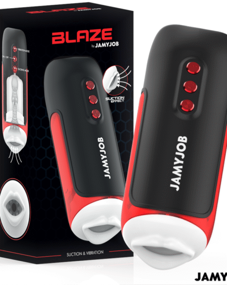 JAMYJOB - BLAZE AUTOMATISCHER MUNDMASTURBATOR 5 SAUG- UND VIBRATIONSMODI