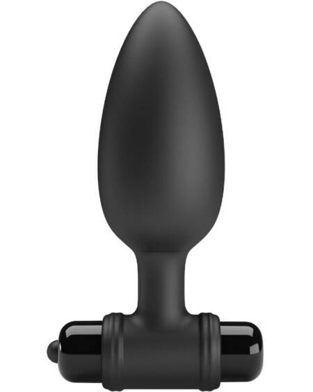 PRETTY LOVE - VIBRA BUTT PLUG 2 ANAL PLUG 10 VIBRATIONEN SCHWARZ