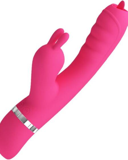 PRETTY LOVE - PHOENIX MULTIFUNKTIONS-KANINCHENVIBRATOR ROSA