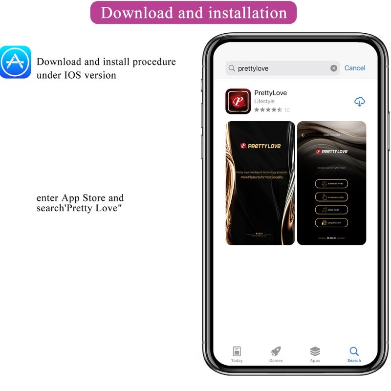 PRETTY LOVE - FRANZ MASSAGER UND VIBRATOR KOSTENLOSE APP LILA – Bild 6