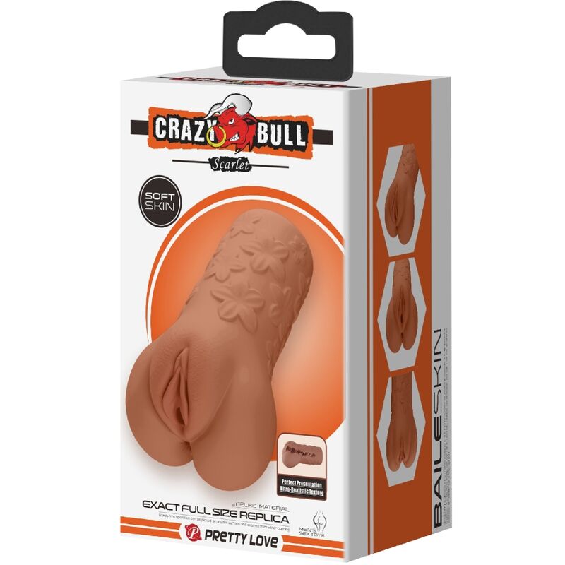 CRAZY BULL - SCARLET VAGINA UND ANUS DESIGN MIT BLUMENFLEISCH – Bild 6