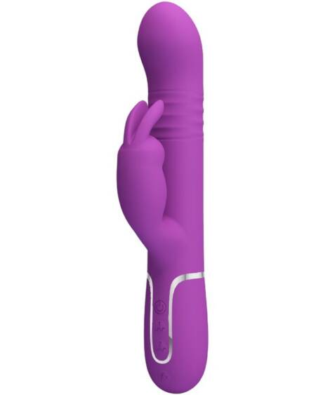 PRETTY LOVE - COALE 4 IN 1 MULTIFUNKTIONS-RABBIT-VIBRATOR LILA