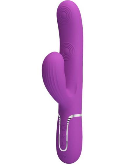 PRETTY LOVE - PERLITA 3 IN 1 MULTIFUNKTIONS-RABBIT-VIBRATOR LILA
