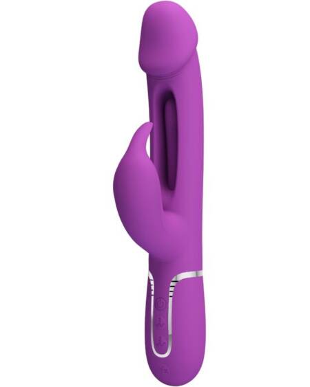 PRETTY LOVE - KAMPAS 3 IN 1 MULTIFUNKTIONS-RABBIT-VIBRATOR LILA