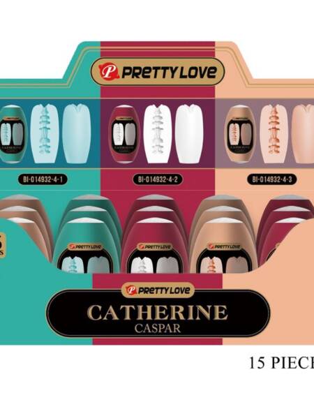 PRETTY LOVE - CASPAR PACK 15 VERSCHIEDENE MÄNNLICHE MASTRUBATOREN