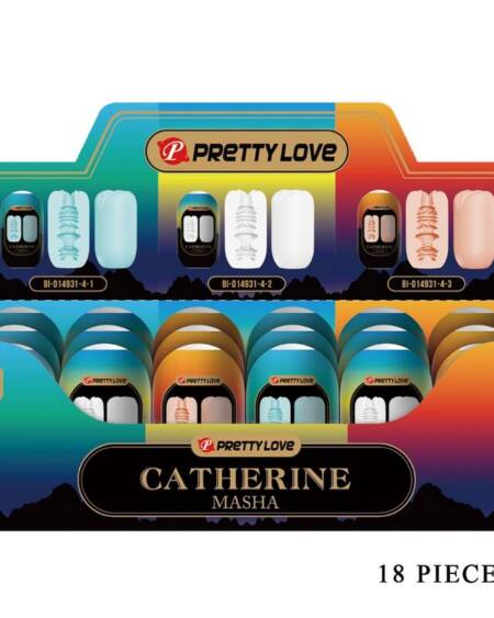 PRETTY LOVE - MASHA PACK 18 VERSCHIEDENE MÄNNLICHE MASTRUBATOREN