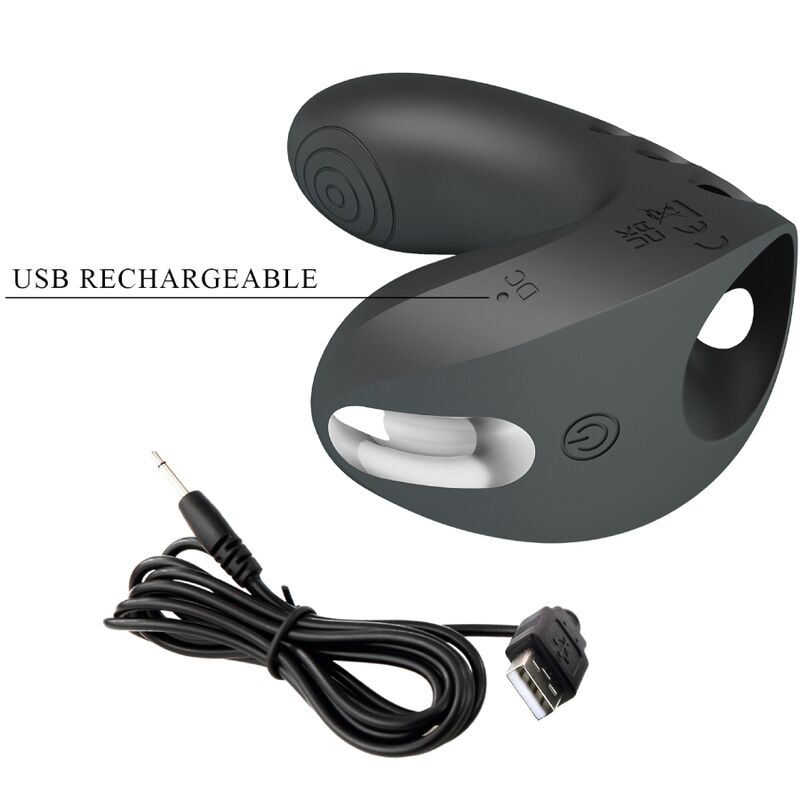 PRETTY LOVE - CAMELIA FINGERVIBRATOR 7 VIBRATIONEN SCHWARZ – Bild 7