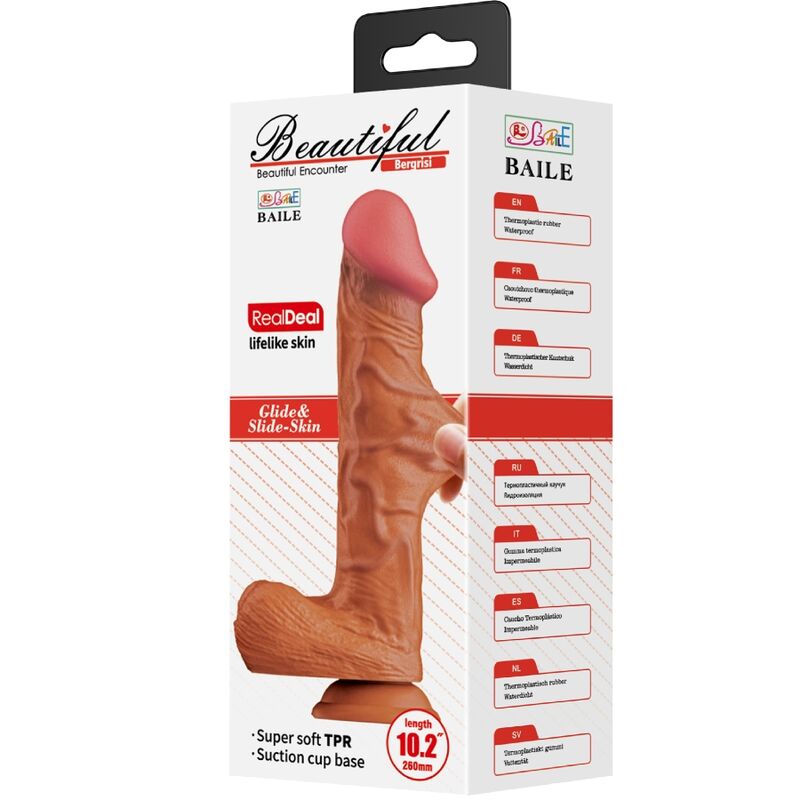 BAILE - BERGRISI REALISTISCHER DILDO 26 CM FLEISCH – Bild 6