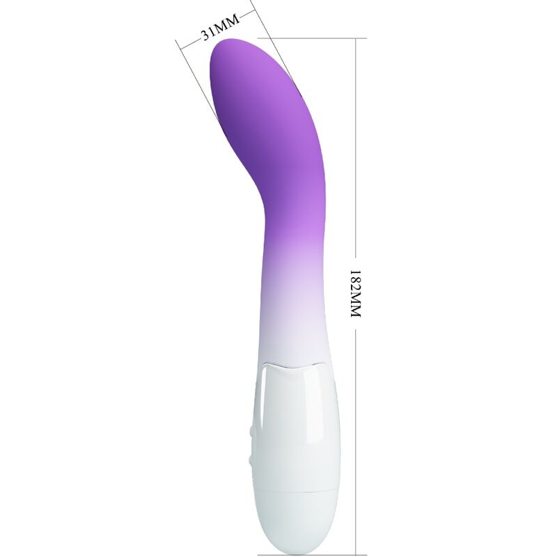 PRETTY LOVE - BISHOP G-SPOT VIBRATOR 30 VIBRATIONEN LILA – Bild 4