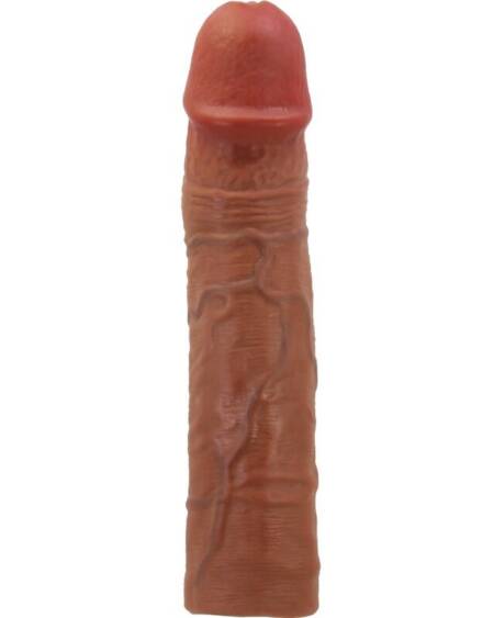 PRETTY LOVE - CHELSEA PENISHÜLLE MIT 7,6 CM VERLÄNGERUNG MULATTE