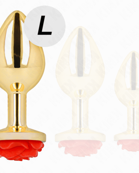 KINK - PLUG ANAL GOLD ROSE ROT GRÖSSE L