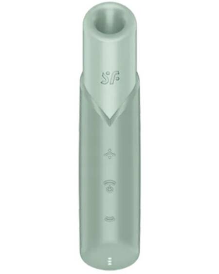 SATISFYER - NAUGHTY KISS WAVE KLITORIS-STIMULATOR AQUAMARIN