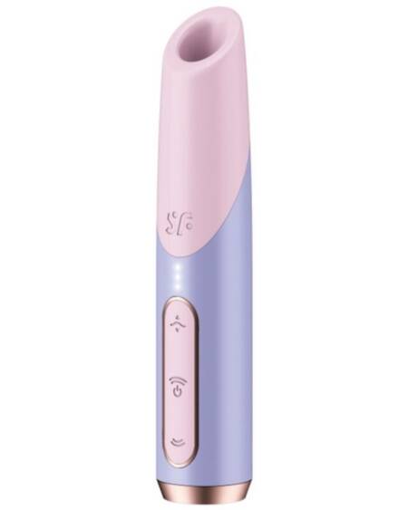 SATISFYER - BOLD KISS WAVE KLITORIS-STIMULATOR ROSA / VIOLETT