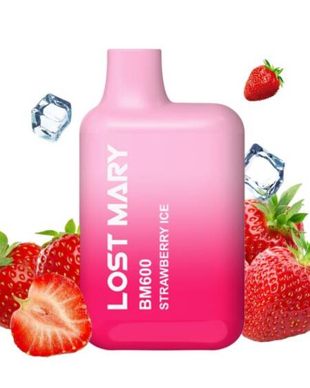 LOST MARY - BM600 NIKOTIN-VAPER 2% EINWEG ERDBEEREIS