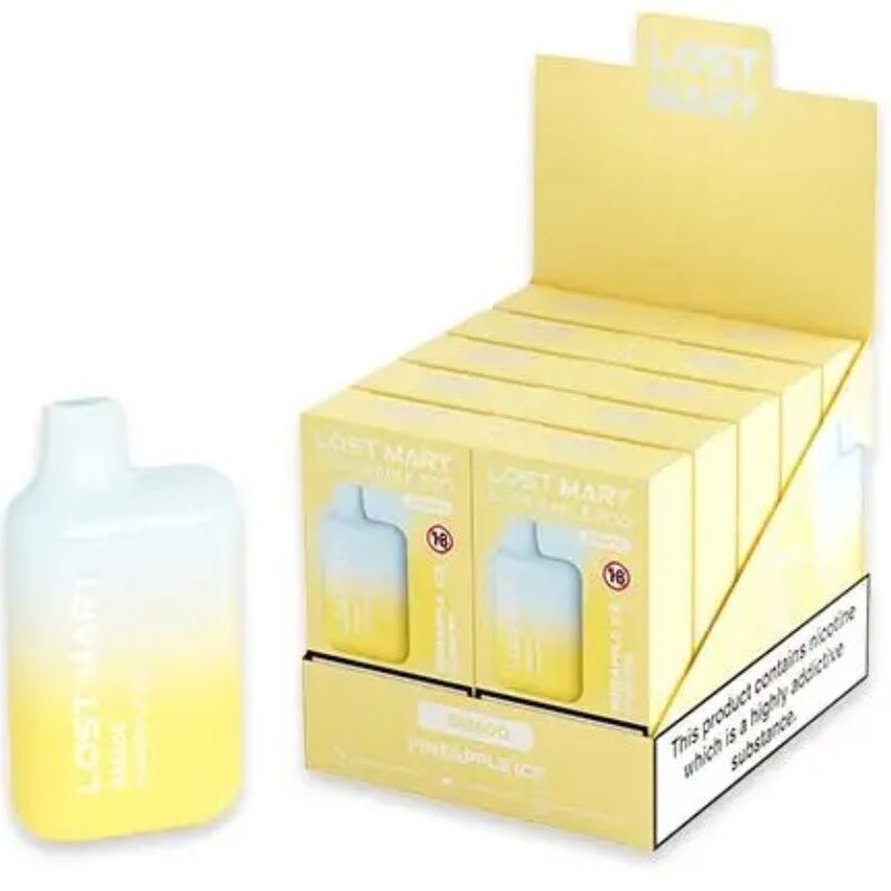 LOST MARY - BM600 NICOTINE VAPER 2% EINWEG ANANAS EIS – Bild 2