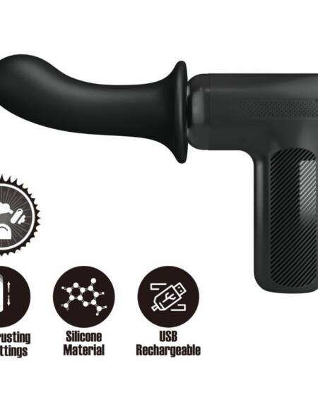 PRETTY LOVE - DJ DOCTOR MASSAGER 5 EINSTELLUNGEN SCHWARZ