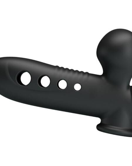 PRETTY LOVE - CRANE PENISHÜLLE MIT AIRBAG SCHWARZ