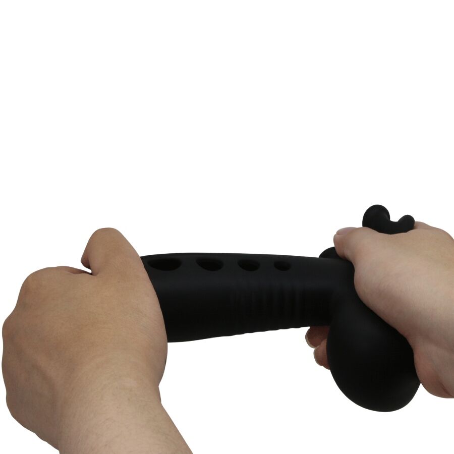 PRETTY LOVE - CRANE PENISHÜLLE MIT AIRBAG SCHWARZ – Bild 10