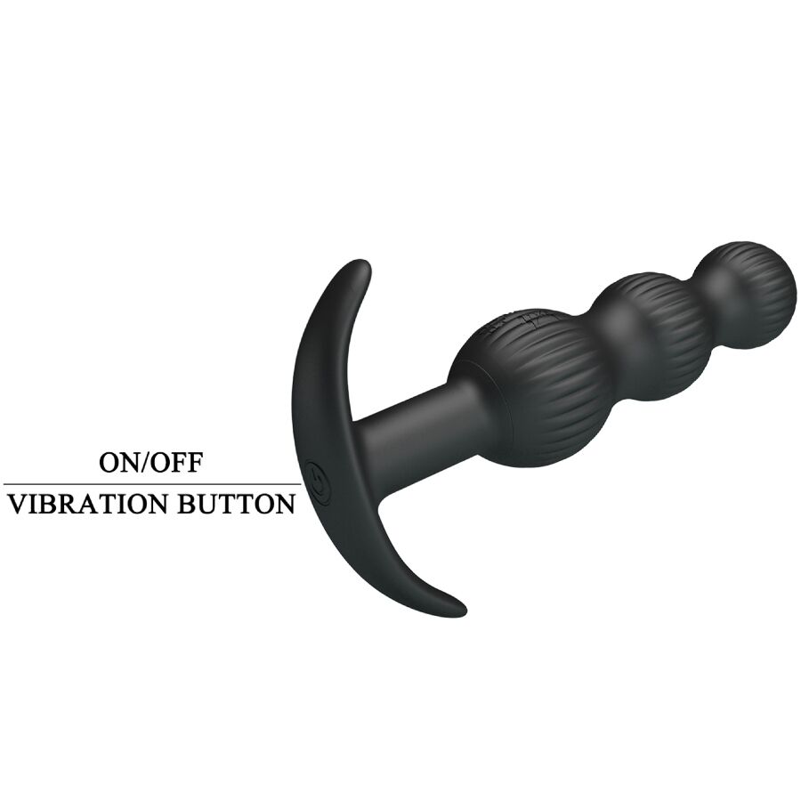 PRETTY LOVE - SIDNEY ANALVIBRATOR 10 VIBRATIONEN SCHWARZ – Bild 9