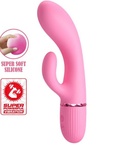 PRETTY LOVE - MARSKI RABBIT VIBRATOR & G-SPOT ROSA