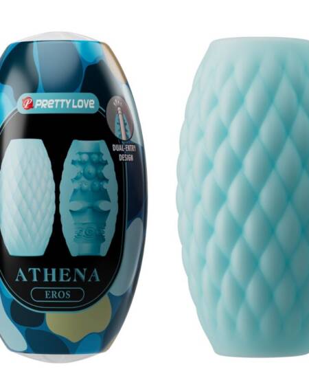 PRETTY LOVE - ATHENA EROS MÄNNLICHER MASTURBATOR AUS SILIKON, HIMMELBLAU